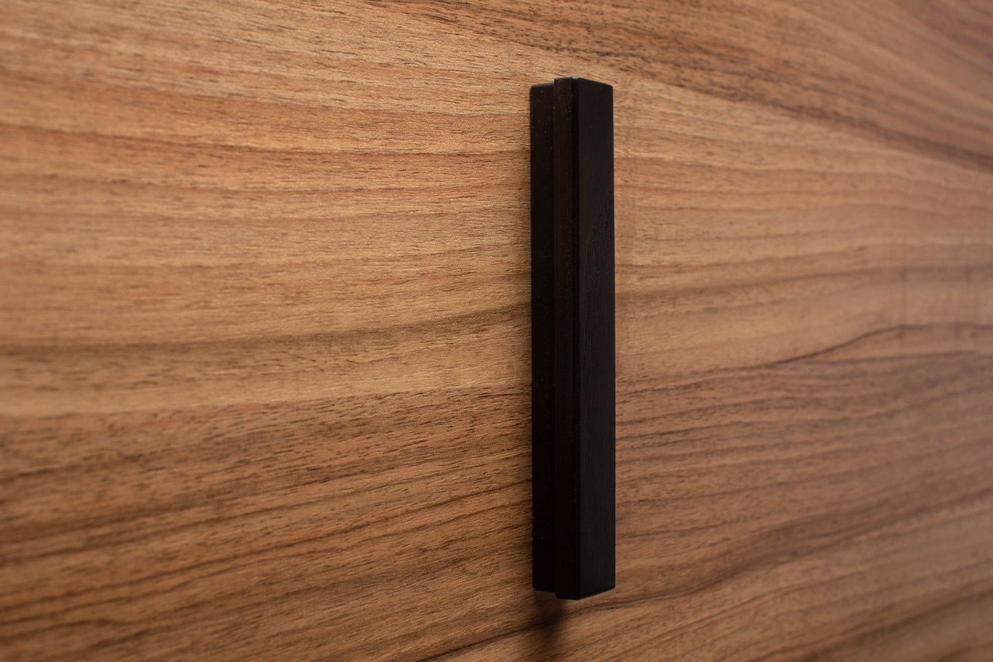 Classic Black Wooden Cabinet Handle - BWH004