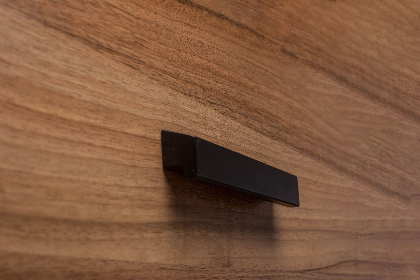 Classic Black Wooden Cabinet Handle - BWH004