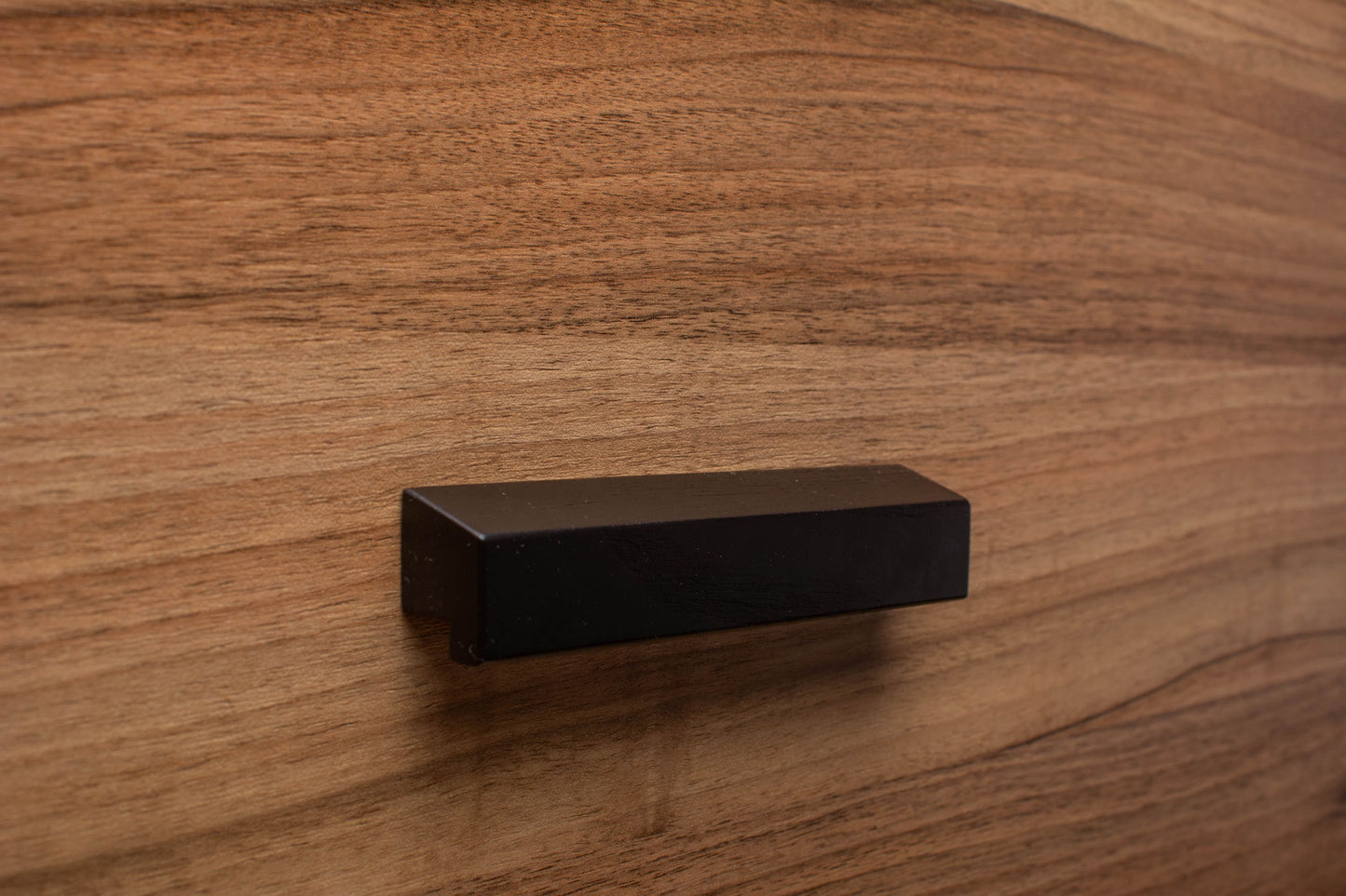 Classic Black Wooden Cabinet Handle - BWH004