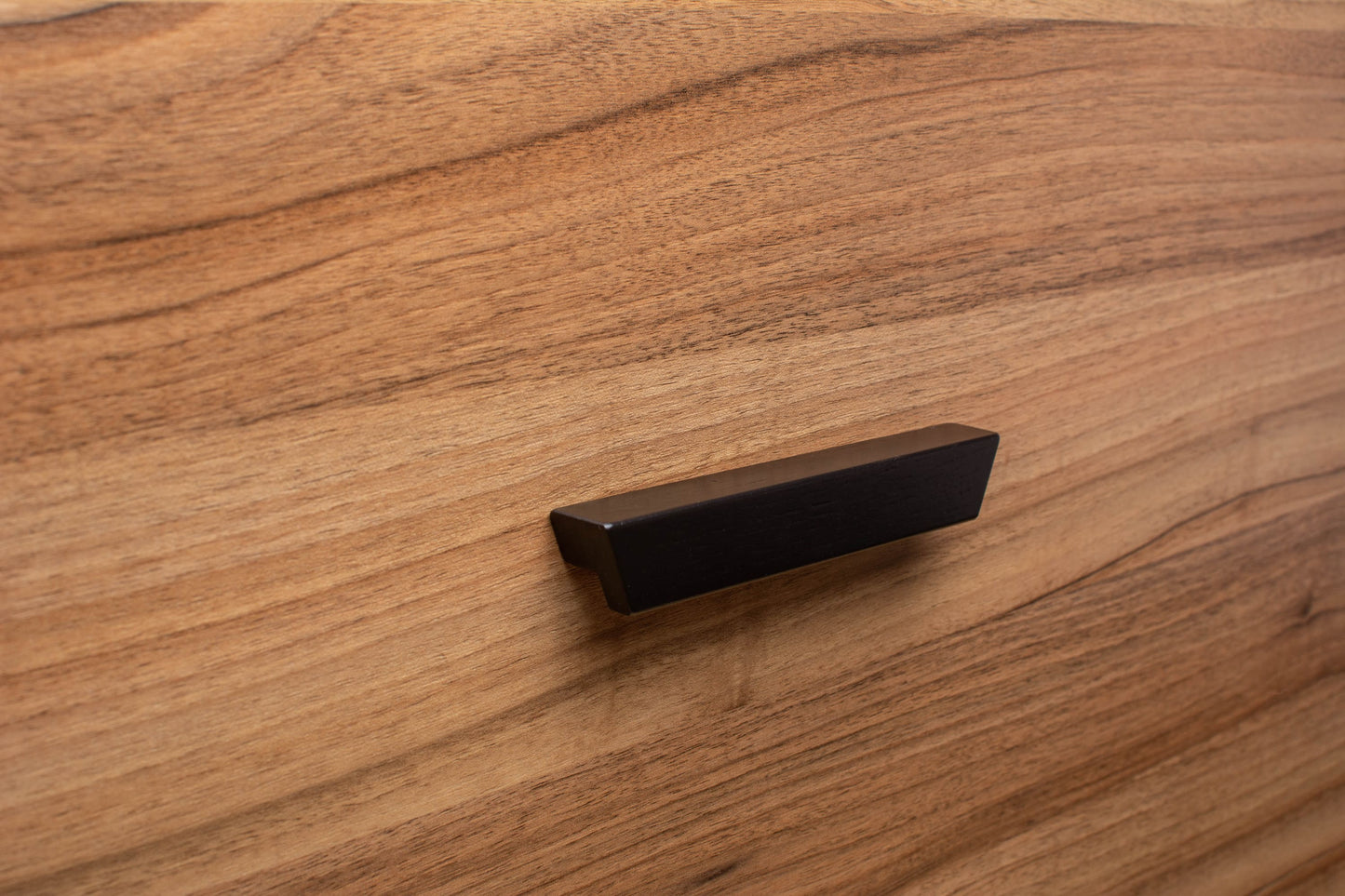 Classic Black Wooden Cabinet Handle - BWH006