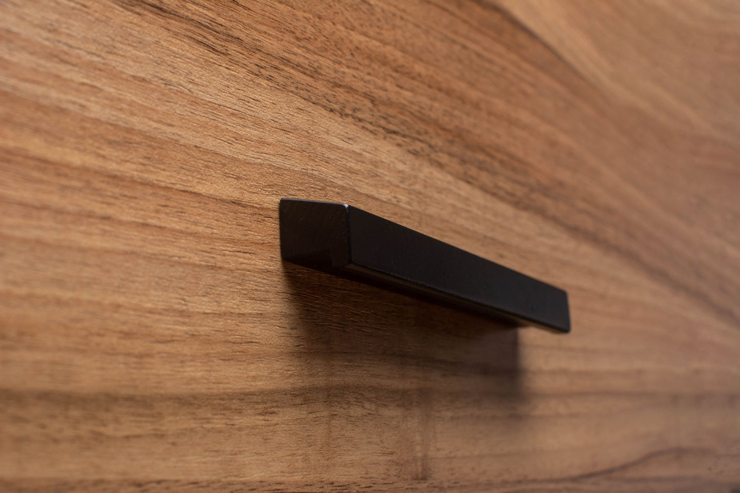 Black Wooden Cabinet Handle - BWH002